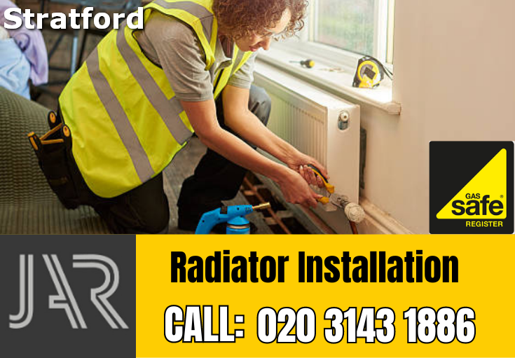 radiator installation Stratford